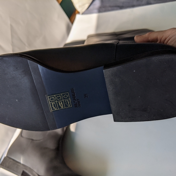 Jil Sander Navy riding boots 9 10 BNWOB - Picture 7 of 7